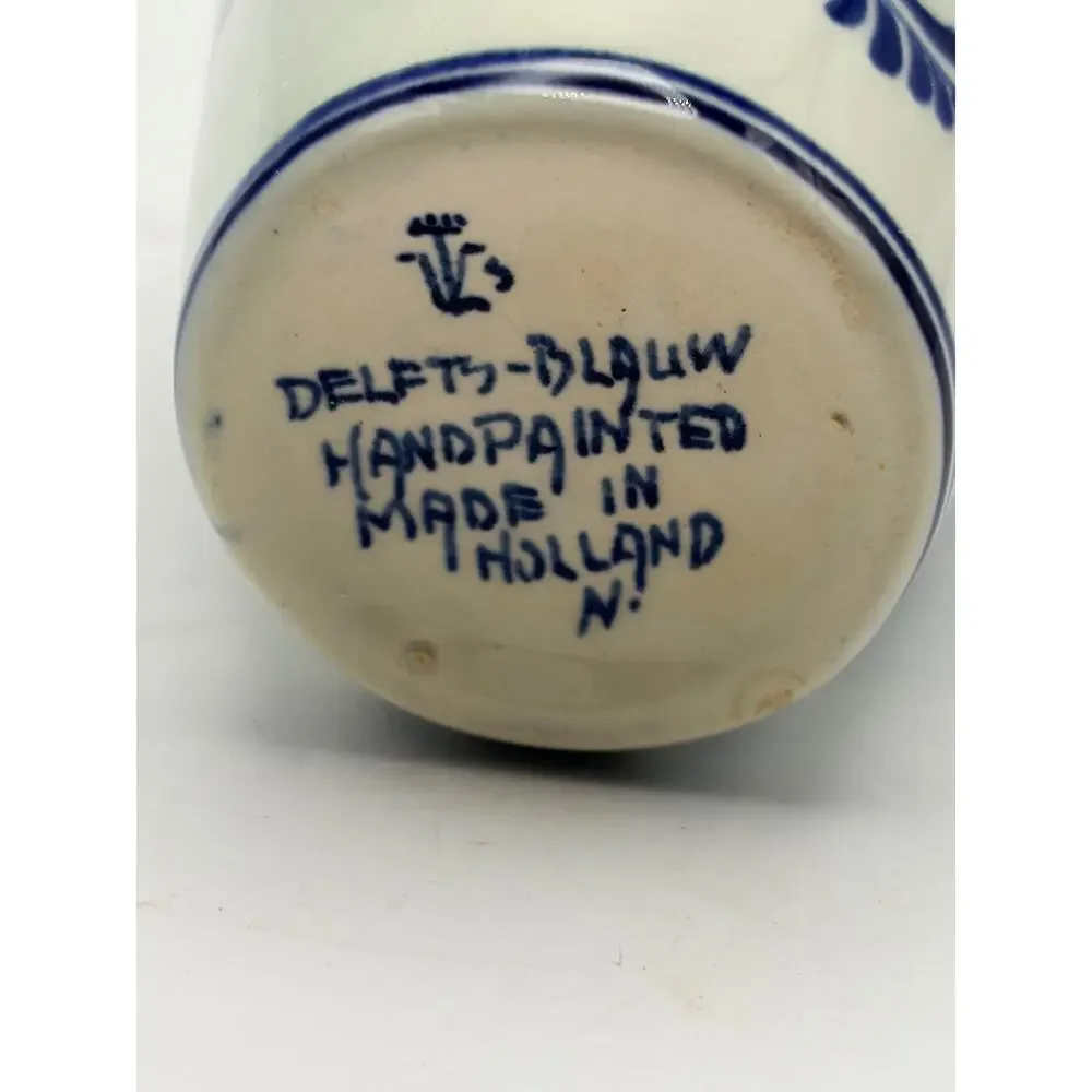 Delft blue mini decanter vintage 1950s